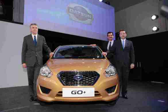 Mr. Vincent Cobee, Global Head - Datsun, Mr. Guillaume Sicard, President - Nissan India Operations and Mr. Arun Malhotra, MD - Nissan Motor India